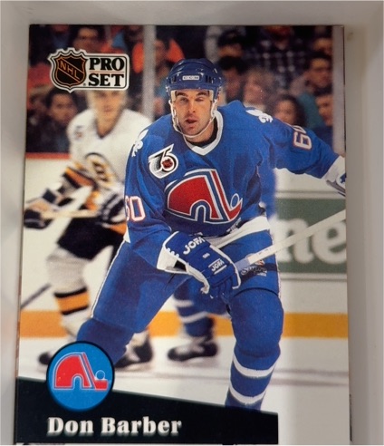 1991-92 Pro Set #464 Don Barber — front