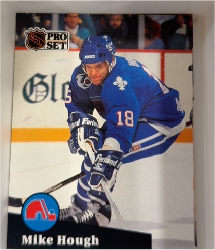 1991-92 Pro Set #463 Mike Hough — front