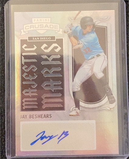 2025 Panini Crusade Majestic Marks #10 Jay Beshears — front