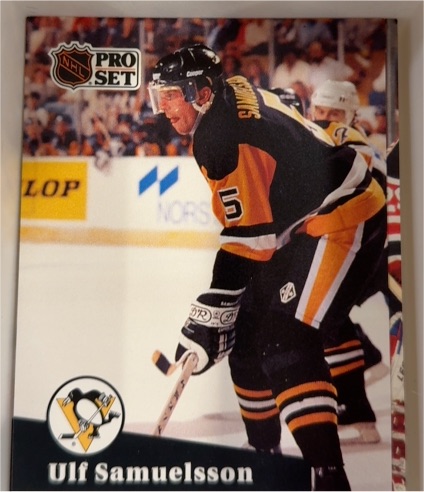 1991-92 Pro Set #459 Ulf Samuelsson — front