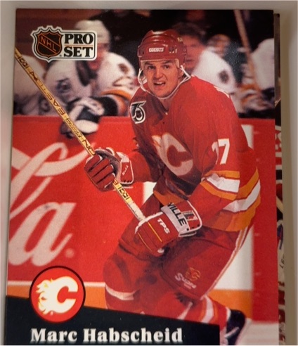 1991-92 Pro Set #365 Marc Habscheid — front