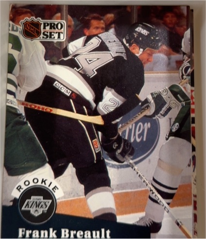 1991-92 Pro Set #541 Frank Breault — front