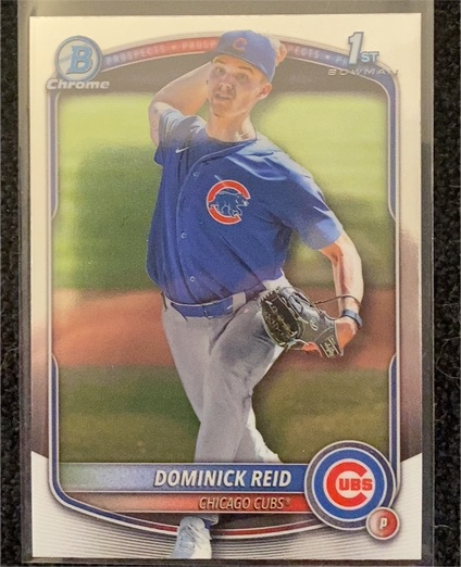 2025 Bowman Chrome #BDC-53 Dominick Reid — front