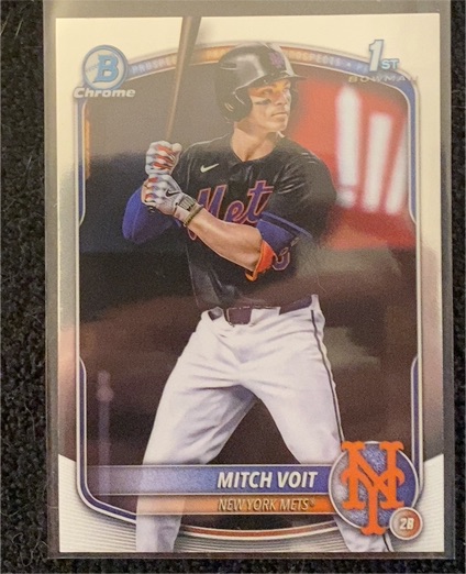 2025 Bowman Draft Chrome #BDC-71 Mitch Voit — front