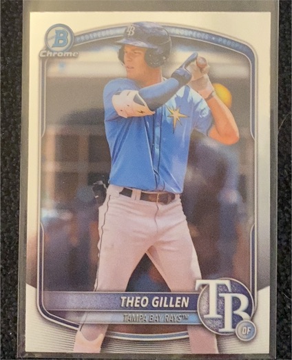 2025 Bowman Draft Chrome #BDC-121 Theo Gillen — front