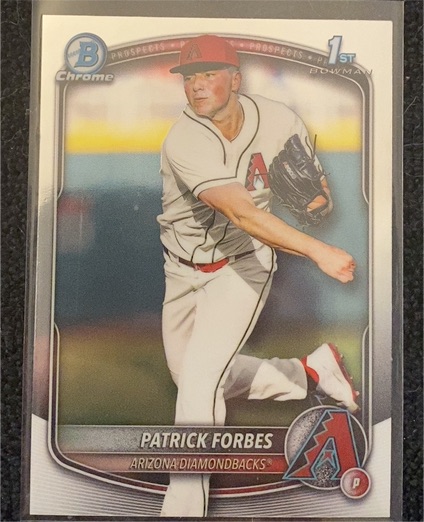 2025 Bowman Draft Chrome #BDC-89 Patrick Forbes — front