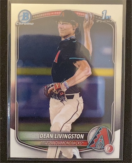 2025 Bowman Chrome #BDC-175 Dean Livingston — front