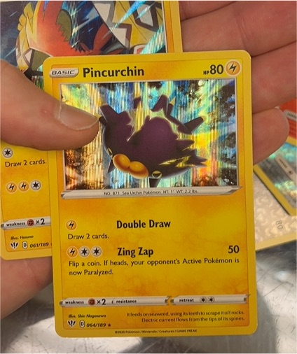 2020 Pokémon Darkness Ablaze #064 Pincurchin — front