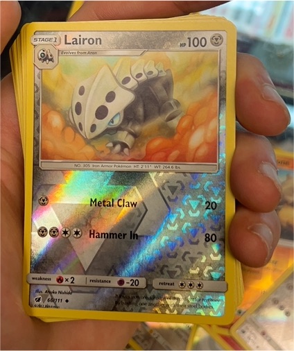 2017 Pokémon Sun & Moon Crimson Invasion #66 Lairon — front
