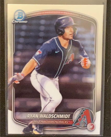2025 Bowman Draft #BDC-41 Ryan Waldschmidt Chrome — front