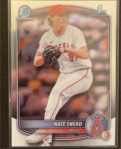 2025 Bowman Draft Chrome #BDC-38 Nate Snead — front