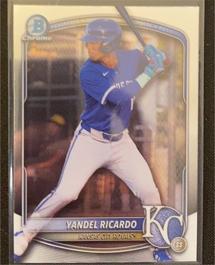 2025 Bowman Draft #BDC-31 Yandel Ricardo — front