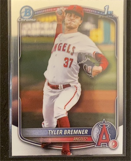 2025 Bowman Draft #BDC-37 Tyler Bremner Chrome — front