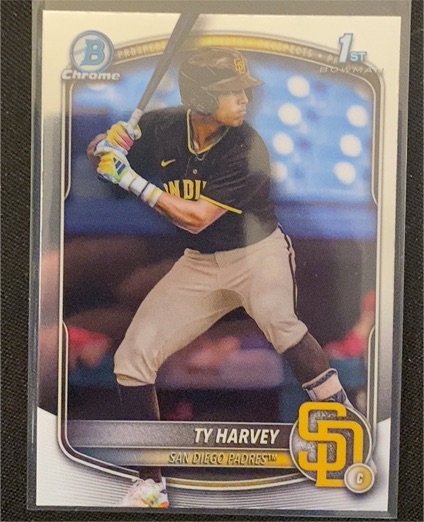 2025 Bowman Draft Chrome #BDC-58 Ty Harvey — front