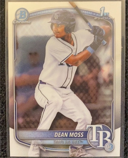 2025 Bowman Draft Chrome #BDC-114 Dean Moss — front