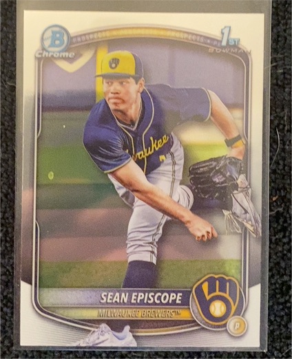 2025 Bowman Draft Chrome #BDC-149 Sean Episcope — front