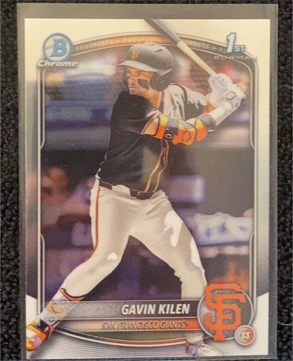 2025 Bowman Draft Chrome #BDC-40 Gavin Kilen — front