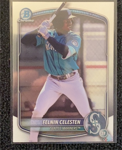 2025 Bowman Draft #BDC-103 Felnin Celesten — front