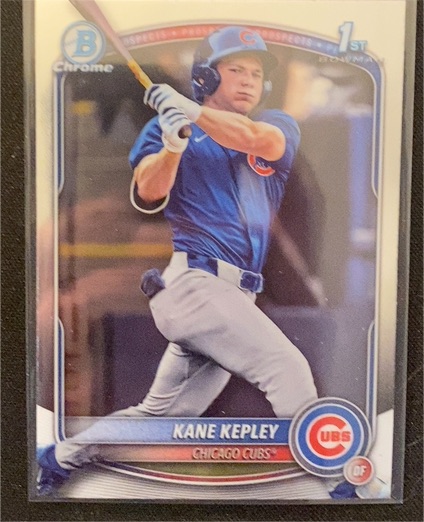 2025 Bowman Draft Chrome #BDC-200 Kane Kepley — front