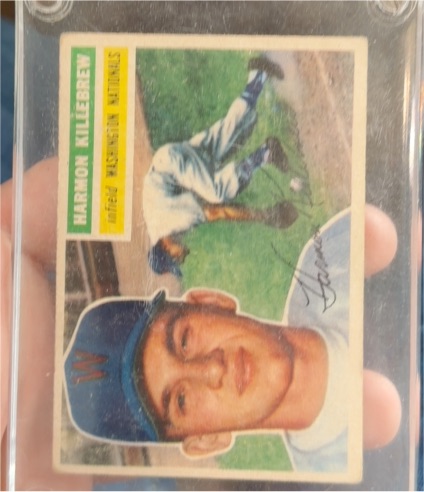 1956 Topps #164 Harmon Killebrew — front