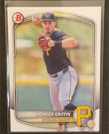 2025 Bowman Draft #BD-102 Konnor Griffin — front