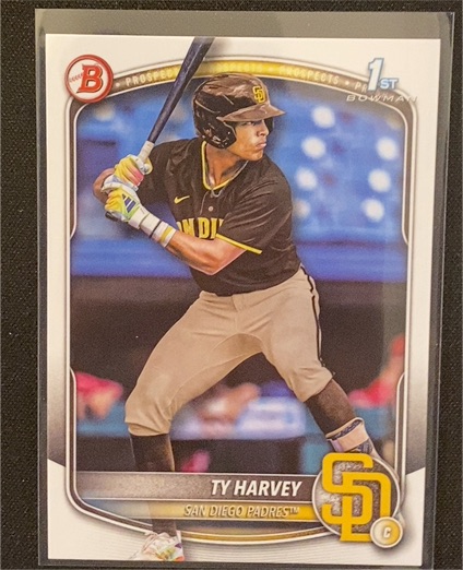 2025 Bowman Draft #BDC-58 Ty Harvey — front
