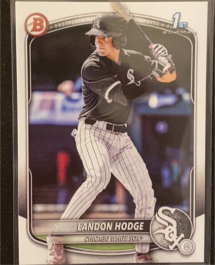 2025 Bowman Draft #BD-93 Landon Hodge — front