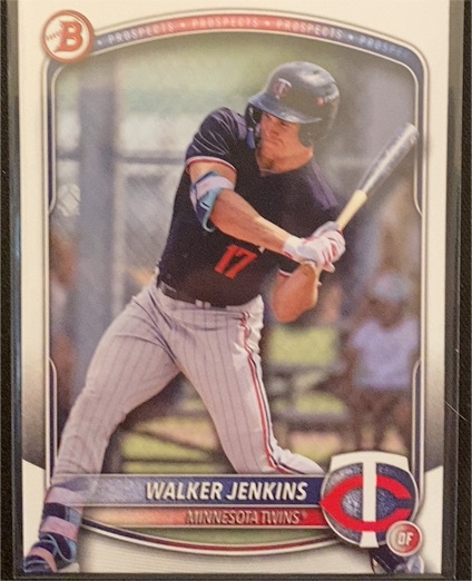 2025 Bowman Draft #BD-159 Walker Jenkins — front