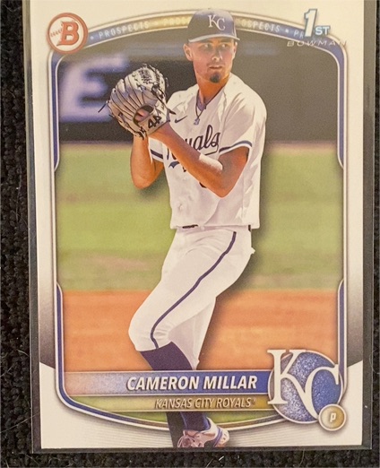 2025 Bowman Draft #BD-176 Cameron Millar — front