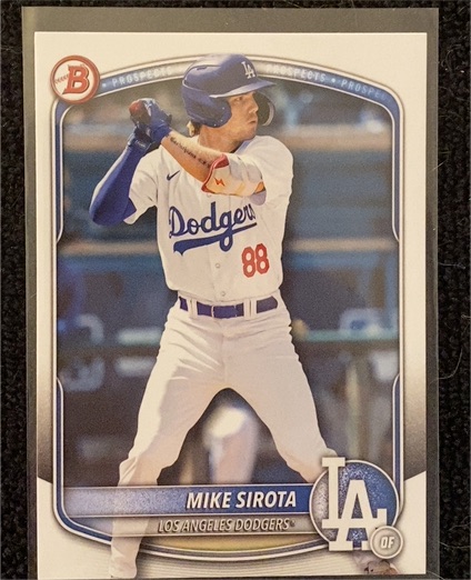 2025 Bowman Draft #BDC-11 Mike Sirota — front