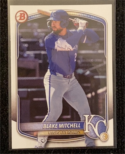 2025 Bowman Draft #BD-160 Blake Mitchell — front