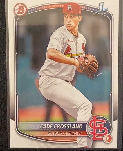 2025 Bowman Draft #BD-183 Cade Crossland — front