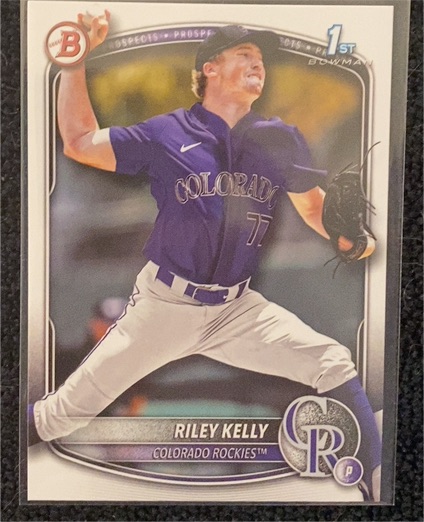 2025 Bowman Draft #BD-79 Riley Kelly — front