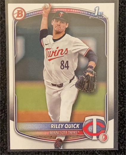 2025 Bowman Draft #BD-23 Riley Quick — front