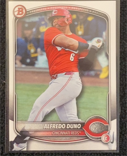 2025 Bowman Draft #BD-133 Alfredo Duno — front