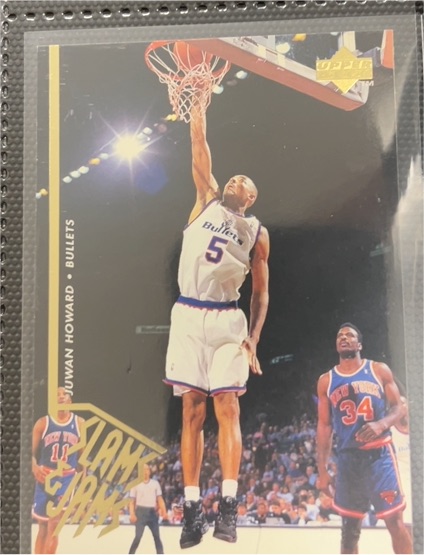 1995-96 Upper Deck #348 Juwan Howard — front