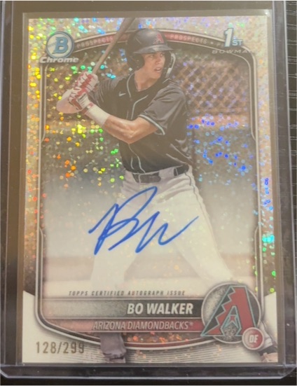 2025 Bowman Chrome #CPA-BWA Bo Walker — front