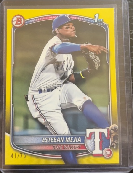 2025 Bowman #BP-9 Esteban Mejia — front