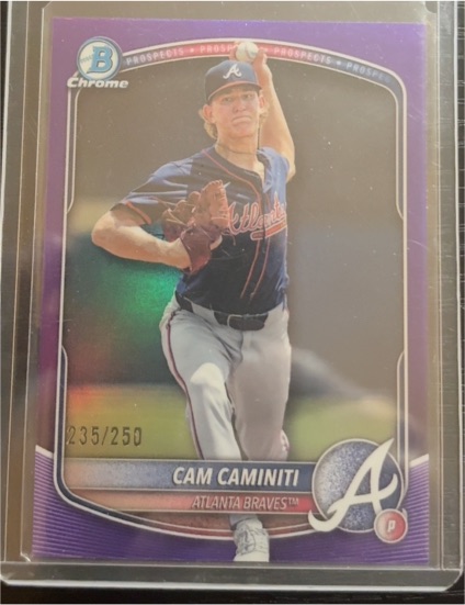 2025 Bowman Draft Chrome #BDC-122 Cam Caminiti — front