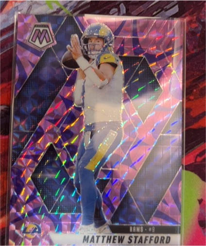 2025 Panini Mosaic #96 Matthew Stafford — front