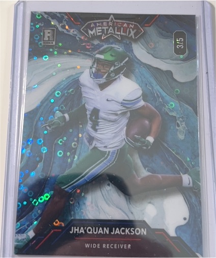 2023 Wild Card American Metallix #315 Jha'Quan Jackson — front