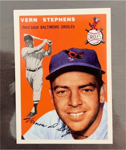 1994 Topps Archives 1954 #54 Vern Stephens — front
