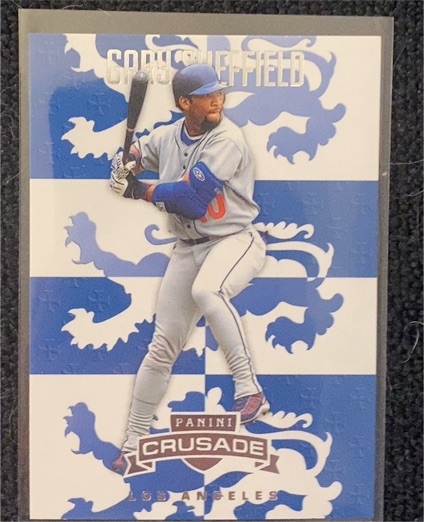 2025 Panini Crusade #135 Gary Sheffield — front