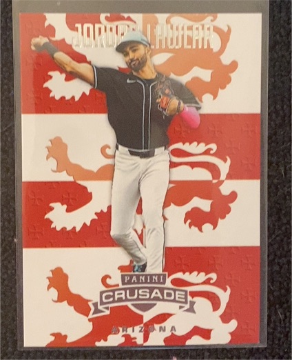 2025 Panini Crusade #154 Jordan Lawlar — front