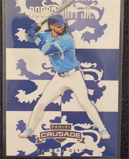 2025 Panini Crusade #50 Bobby Witt Jr. — front