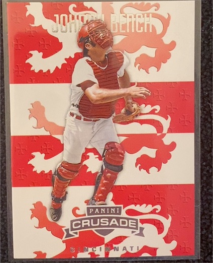 2025 Panini Crusade #105 Johnny Bench — front