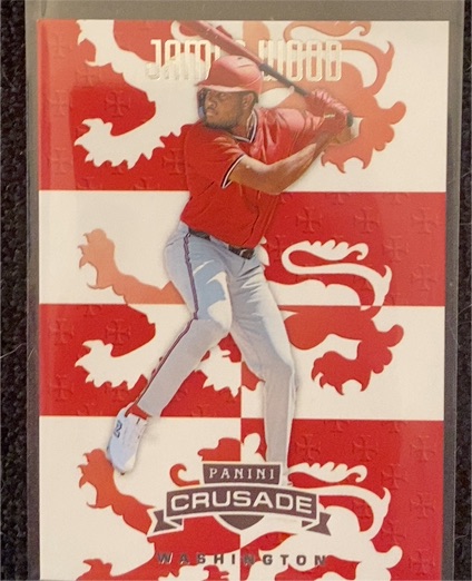 2025 Panini Crusade Jared Thomas Washington — front