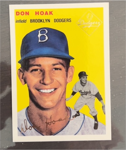 1994 Topps Archives 1954 #211 Don Hoak — front