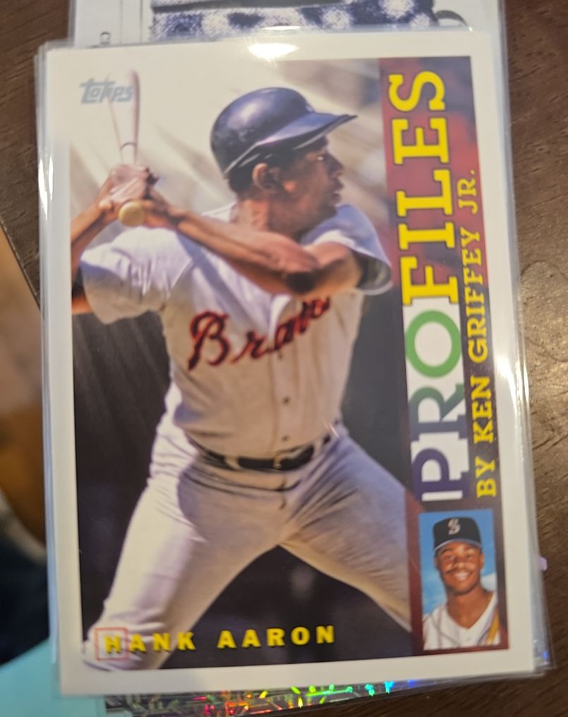 2026 Topps Profiles #TP-3 Hank Aaron — front