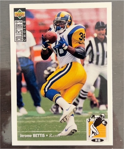 1994 Upper Deck Collector's Choice #116 Jerome Bettis — front